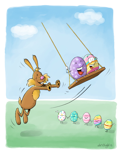Eier schaukeln Eier schaukeln