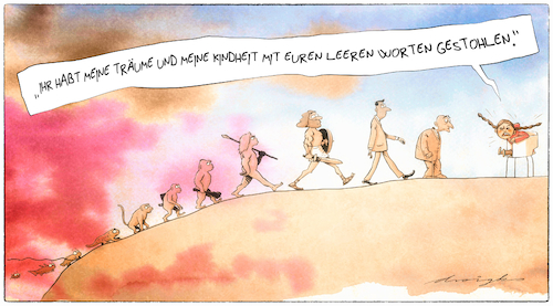 Greta ist wütend Greta ist wütend