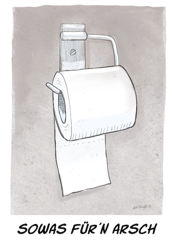 Cartoon: Klopapier (medium) by droigks tagged toilettenpapier,klopapier,wc,papier,klosettpapier,tissue,hygienepapier,rollen,3lagig,4lagig,recycling,weich,günstig,großpackung,haushaltspapier,passgenau,droigks,reinigung,toilettenpapier,klopapier,wc,papier,klosettpapier,tissue,hygienepapier,rollen,3lagig,4lagig,recycling,weich,günstig,großpackung,haushaltspapier,passgenau,droigks,reinigung