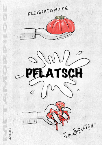 Cartoon: Metamorphose (medium) by droigks tagged metamorphose,wandel,umgestaltung,anpassung,evolution,tomate,pflanze,droigks,entwicklungsstadium,veränderung,metamorphose,wandel,umgestaltung,anpassung,evolution,tomate,pflanze,droigks,entwicklungsstadium,veränderung