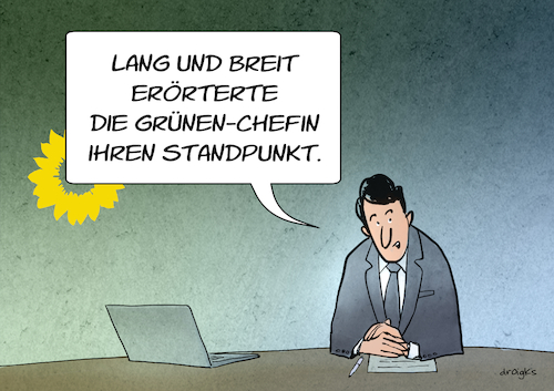 Cartoon: Ricarda Lang (medium) by droigks tagged ricarda,lang,grünen,chefin,bündnis,90,die,parteichefin,politikerin,klimaschutz,umweltschutz,regierung,bundesvorsitzende,deutschen,bundestag,ricarda,lang,grünen,chefin,bündnis,90,die,parteichefin,politikerin,klimaschutz,umweltschutz,regierung,bundesvorsitzende,deutschen,bundestag