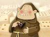 Cartoon: AD - Anno Dominostein (small) by droigks tagged anno,domini,dazumal,droigks,dunnemals,tobak,jesus,christus