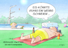 Cartoon: Alltag im Sommer (small) by droigks tagged cartoon,comic,droigks,schnee,schneefall,hitze,heiss,klimawandel,sommer,sommerhitze,gluthitze,stadtbad,glühend,klima,temperatur,wetter,badesaison,hitzerekord,wunschdenken,erwartung