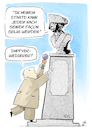 Cartoon: Der Alte Fritz (small) by droigks tagged cartoon,comic,syl,impfen,impfzwang,droigks,anekdote,spruch,leitmotiv,argumente,disput,debattenkultur,corona,covid,genesen,getestet,geimpft,friedrich,preussen,könig,statement