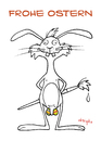 Cartoon: Frohe Ostern (small) by droigks tagged ostern eastern osterhase frohe ei eier hase droigk droigks