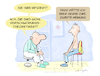 Cartoon: infiziert (small) by droigks tagged diagnose,test,corona,covid,virus,ansteckung,epidemie,verdacht,denunziation,verschwörungstheorie