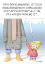 Cartoon: menschengemachter Klimawandel (small) by droigks tagged jahreszeit,wetter,klima,droigks,kindermund,kinderwunsch,papa,eltern,elternteil,mensch,einfluss