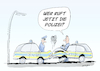 Cartoon: Polizeiruf (small) by droigks tagged sicherheit,ordnung,gesetz,polizeibeamter,einsatz,streife,kriminalpolizei,bundespolizei,ermittlung,prävention,hilfe,uniform,diensthund,schutzpolizei,revier,blaulicht,verbrechen,aufklärung,verkehr,verkehrssicherung,ermittlungsverfahren,notruf,rechtstaatlichkeit,ordnungswidrigkeit,beweissicherung
