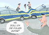 Cartoon: Polizeiruf (small) by droigks tagged sicherheit,ordnung,gesetz,polizeibeamter,einsatz,streife,kriminalpolizei,bundespolizei,ermittlung,praevention,hilfe,uniform,diensthund,schutzpolizei,revier,blaulicht,verbrechen,aufklaerung,verkehr,verkehrssicherung,ermittlungsverfahren,notruf,rechtstaatlichkeit,ordnungswidrigkeit,beweissicherung,droigks,crash,polizeiauto