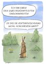 Cartoon: Saisonarbeiter (small) by droigks tagged ostern,osterhase,rente,rentenversicherung,droigks,saisonale,beschaeftigung,beruehmtheit