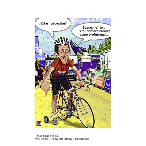 Cartoon: Cycling (medium) by nestormacia tagged humor,sport,cycling