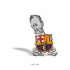 Cartoon: Johan Cruyff (small) by nestormacia tagged soccer,barcelona,caricature,humor,sport,football