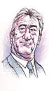 Cartoon: Robert De Niro (small) by wwoeart tagged robert,de,niro