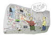 Cartoon: Der Theoretiker (small) by darkplanet tagged verschwörung,theorie,11,jfk,barschel,nsa,nsu,denker