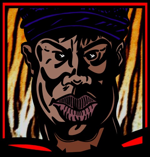 Cartoon: Eldrick Tiger Woods (medium) by Tzod Earf tagged avatar,caricature,tiger,woods