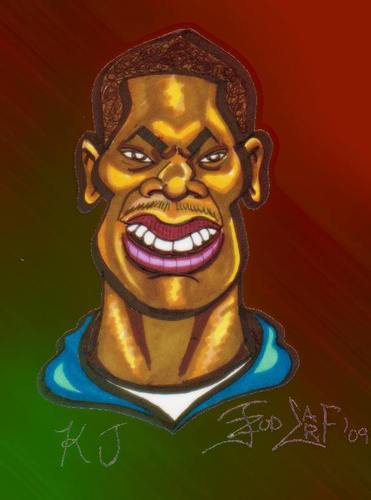 Cartoon: K.J. (medium) by Tzod Earf tagged caricature