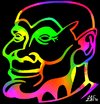 Cartoon: Spectre of Belafonte (small) by Tzod Earf tagged caricature,harry,belafonte