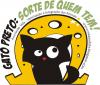 Cartoon: black cat is lucky (small) by Miaaudote tagged cat,black,kitty,miaaudote,palmas,tocantins,brasil,pet,gato,vira,lata,adote,adocao,animals