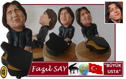 Cartoon: Fazil SAY (medium) by mussaygin tagged fazil,say,neseli,bustler,ustamustafa