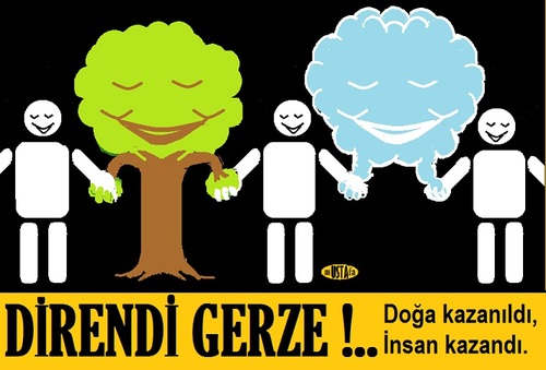 Cartoon: gerze (medium) by mussaygin tagged hes,gerze