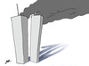 Cartoon: 911 (small) by Ballner tagged september11