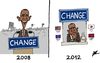 Cartoon: Change! (small) by Ballner tagged obama election change