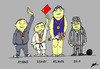 Cartoon: Chinese medals (small) by Ballner tagged liu xiaobo