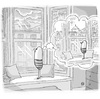 Cartoon: birdbee - rain (small) by birdbee tagged birdbee rain indoors imagine