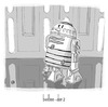 Cartoon: birdbee - scifi (small) by birdbee tagged birdbee scifi star wars robot droid r2d2