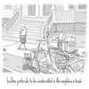 Cartoon: birdbee - trash (small) by birdbee tagged birdbee,trash,walk,sidewalk,city,neighbor