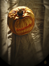 Cartoon: Ugly Jack (small) by birdbee tagged pumpkin photo halloween creepy carve
