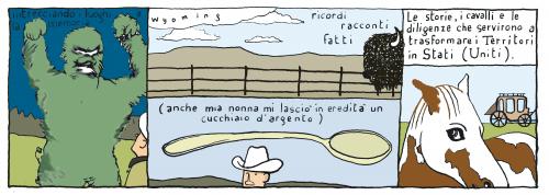 Cartoon: annie proulx (medium) by marco petrella tagged gopk