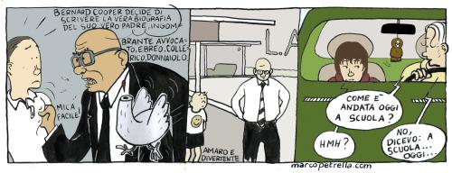 Cartoon: bernard cooper (medium) by marco petrella tagged cooper