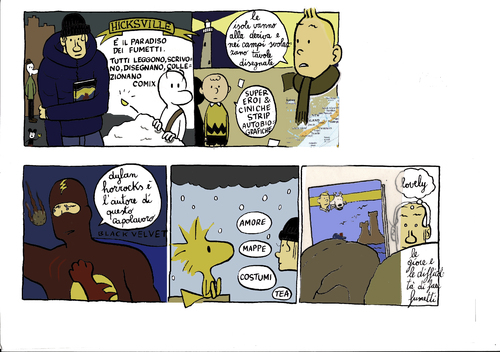 Cartoon: comix on comix (medium) by marco petrella tagged comix