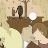 Cartoon: autumn (small) by marco petrella tagged alismith,autumn,writer,paulineboty