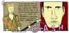 Cartoon: the clash (small) by marco petrella tagged clash