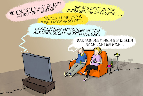 Alkoholsucht und Nachrichten Alkoholsucht und Nachrichten