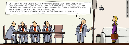 anonymisierte Bewerbung