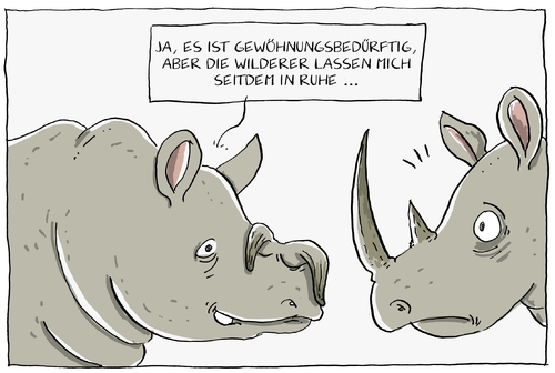 Cartoon: artenschutzhorn (medium) by leopold maurer tagged artenschutzkonferenz,artenschutz,nashorn,tier,horn,potenzmittel,wilderer,artenschutzkonferenz,artenschutz,viagra,nashorn,tier,horn,potenzmittel,wilderer