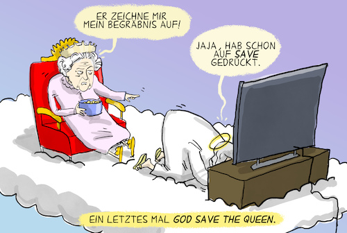 Bestattung der Queen Bestattung der Queen