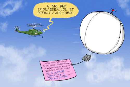 Chinesischer Spionageballon