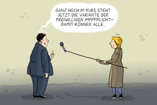 Cartoon: Freiwillige Impfpflicht (medium) by leopold maurer tagged impfpflicht,impfung,pandemie,corona,covid,diskussion,impfen,impfverweigerer,impfskeptiker,freiwillig,virus,leopold,maurer,cartoon,karikatur,impfpflicht,impfung,pandemie,corona,covid,diskussion,impfen,impfverweigerer,impfskeptiker,freiwillig,virus,leopold,maurer,cartoon,karikatur