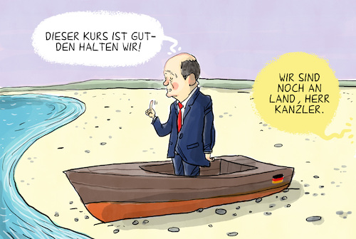 Kurs halten Kurs halten