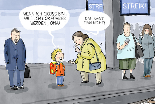 Lokführer-Streik geht weiter Lokführer-Streik geht weiter