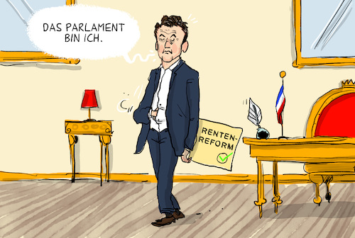 Macron und die Rentenreform Macron und die Rentenreform
