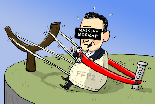 Cartoon: Masken Bericht geschwärzt (medium) by leopold maurer tagged spahn,masken,affaere,bericht,geschwaerzt,corona,jens,cdu,ffp2,pruefbericht,sonderbeauftragten,margaretha,sudhof,spd,bereicherung,vetternwirtschaft,leopold,maurer,karikatur,cartoon,warken,gesundheitsministerin,abgeordnete,transparenz,spahn,masken,affaere,bericht,geschwaerzt,corona,jens,cdu,ffp2,pruefbericht,sonderbeauftragten,margaretha,sudhof,spd,bereicherung,vetternwirtschaft,leopold,maurer,karikatur,cartoon,warken,gesundheitsministerin,abgeordnete,transparenz