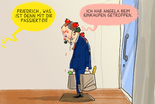 Merkel kritisiert Merz Merkel kritisiert Merz