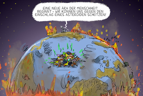 NASA-Sonde kracht in Asteroiden NASA-Sonde kracht in Asteroiden