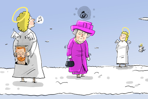 Cartoon: Prince Harry Autobiographie (medium) by leopold maurer tagged prince,harry,meghan,royals,klatsch,tratsch,familie,monarchie,narziss,öffentlich,millionen,buch,queen,himmel,elisabeth,grab,umdrehen,charles,diana,william,kate,grossbritannien,interview,autobiographie,spare,prince,harry,meghan,royals,klatsch,tratsch,familie,monarchie,narziss,öffentlich,millionen,buch,queen,himmel,elisabeth,grab,umdrehen,charles,diana,william,kate,grossbritannien,interview,autobiographie,spare