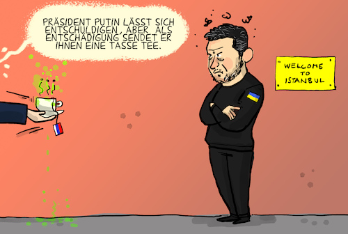 Putin nicht in Istanbul Putin nicht in Istanbul